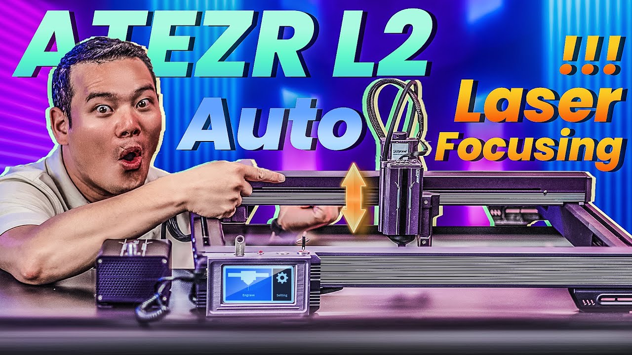 ATEZR L2 Review: An Auto-Focusing Laser Engraver!