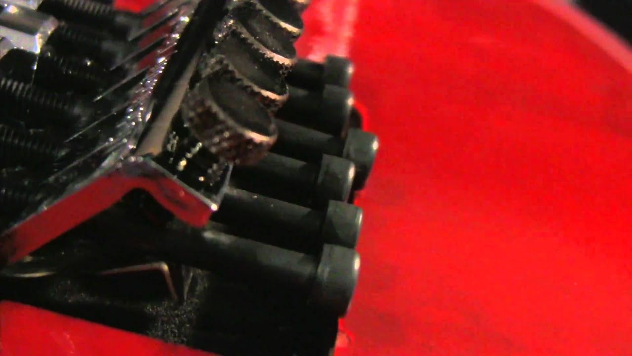 UPDATE - Gotoh Floyd Rose Tremolo On an Ibanez JS 100 With Posts Replaced
