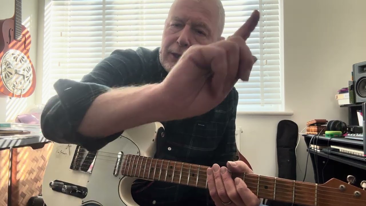 A minor pentatonic scale part 2, over an A Dorian progression by Max Milligan