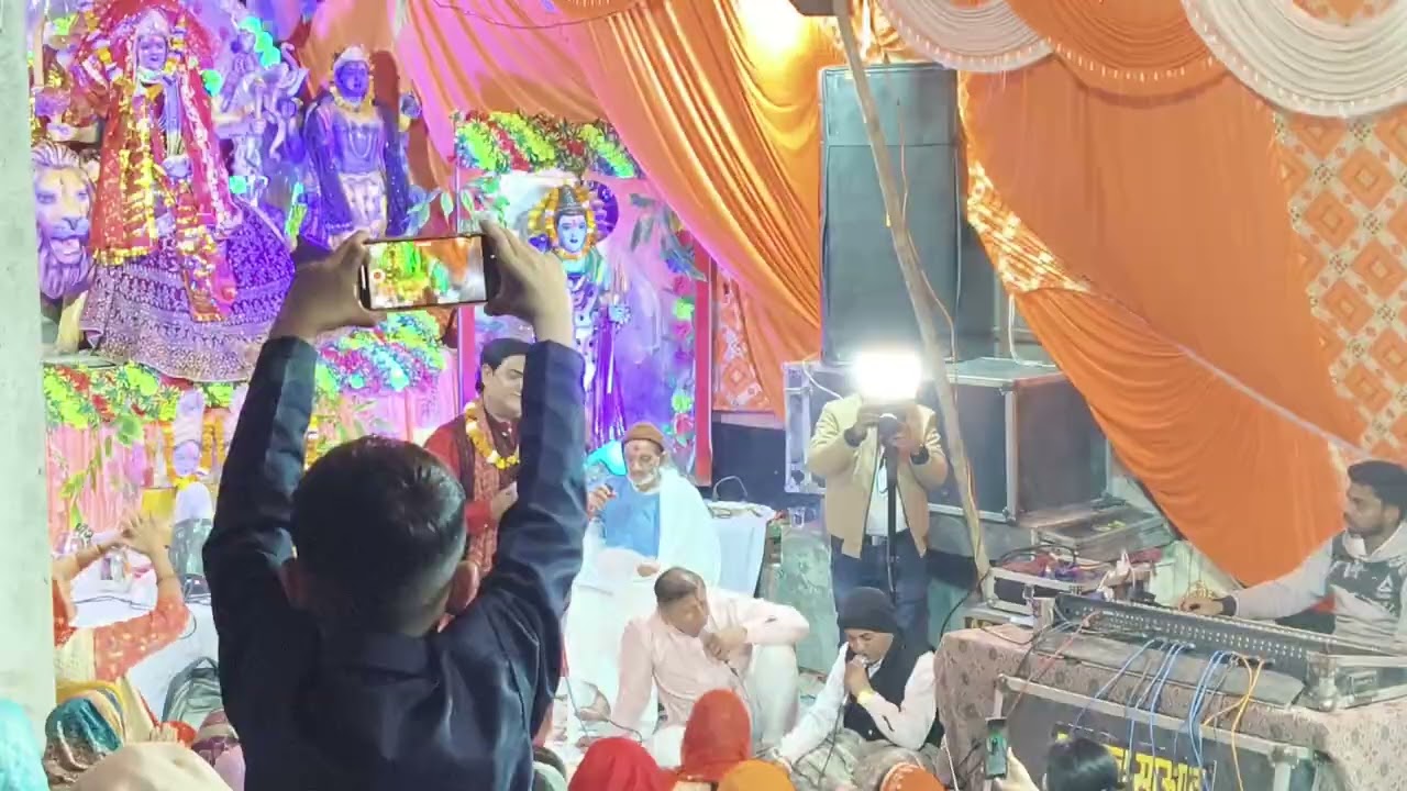 Mayra Brother Birthday Jagran at Alipur Part 1