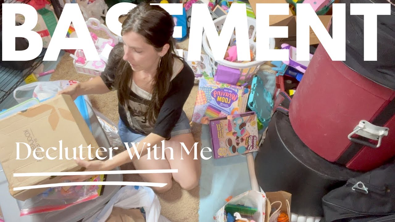 DECLUTTER With Me |BASEMENT (LONG)