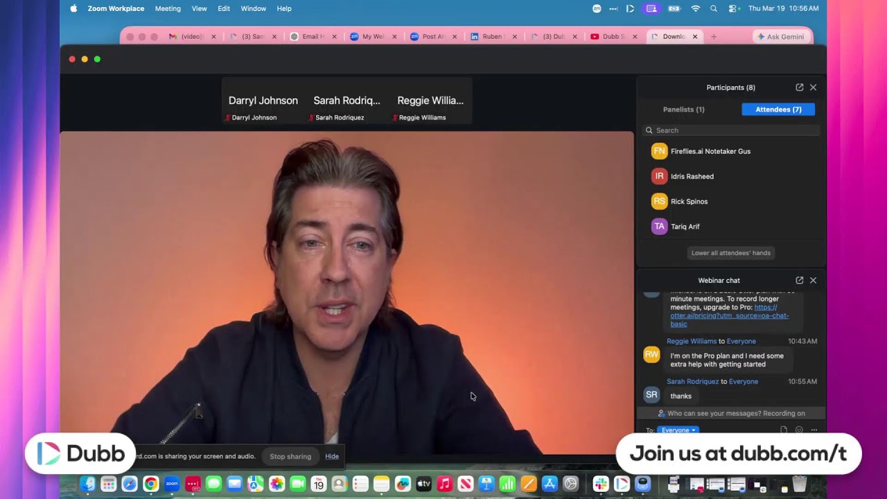 Dubb Live Training 3/19/2026
