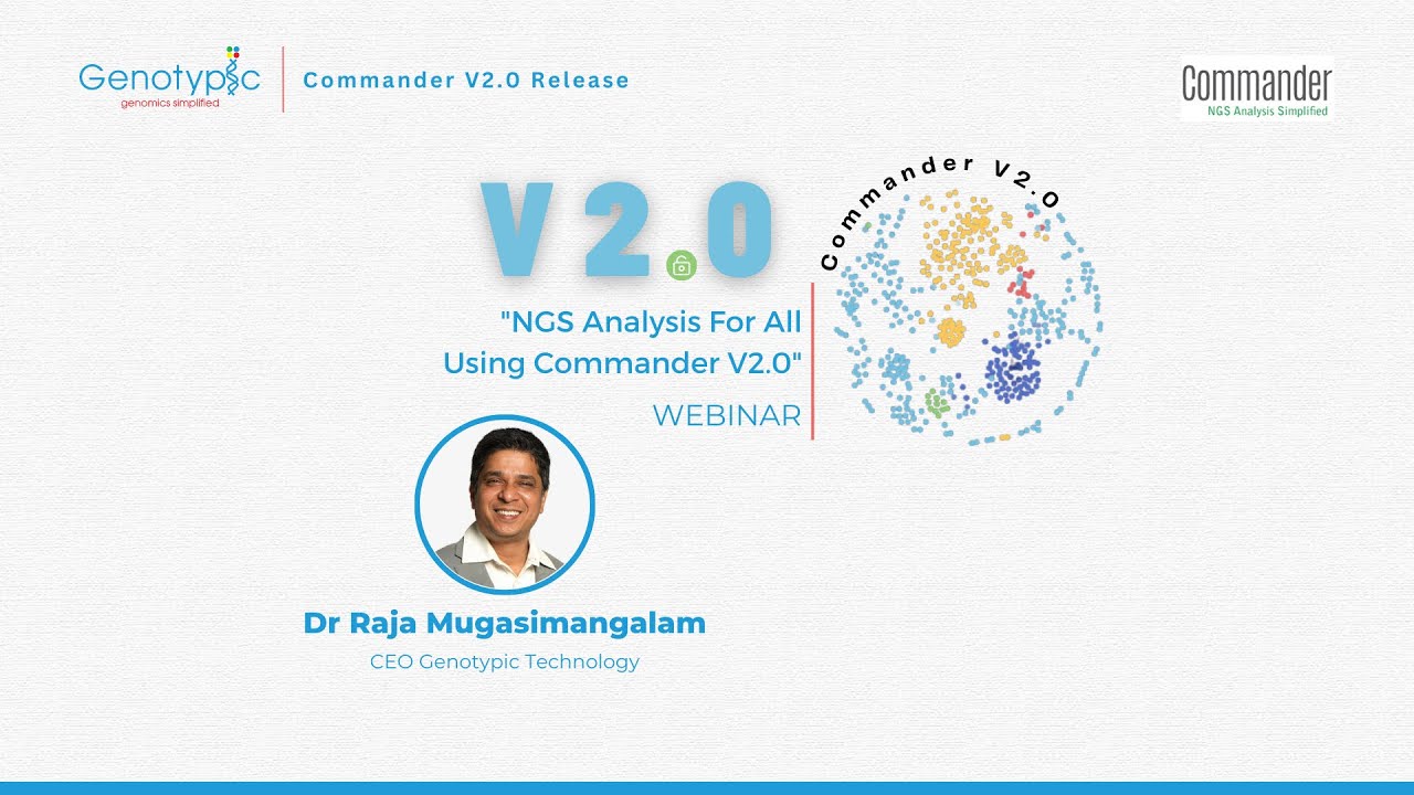 NGS Analysis for All - Webinar 26th MAY || Genotypic Technology #education #software