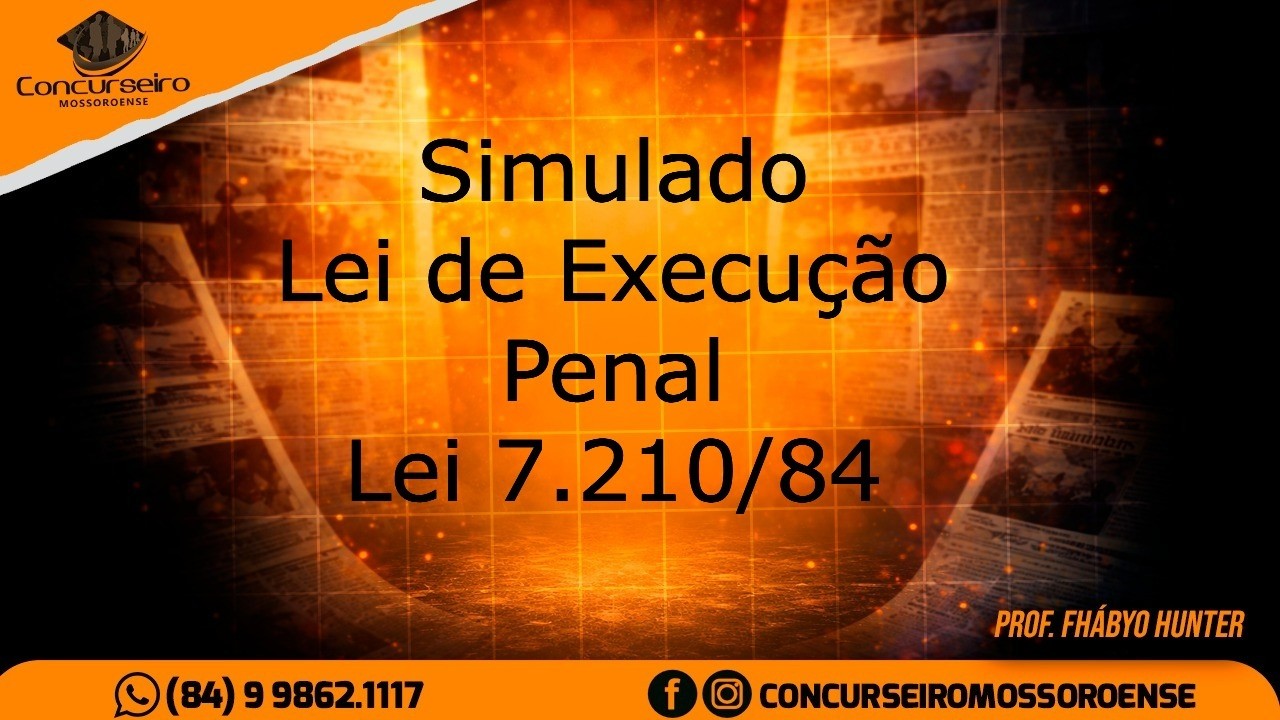 LEP: 50 Questões Inéditas para Gabaritar | Prof. Fhabyo Hunter (Aula 01/05)
