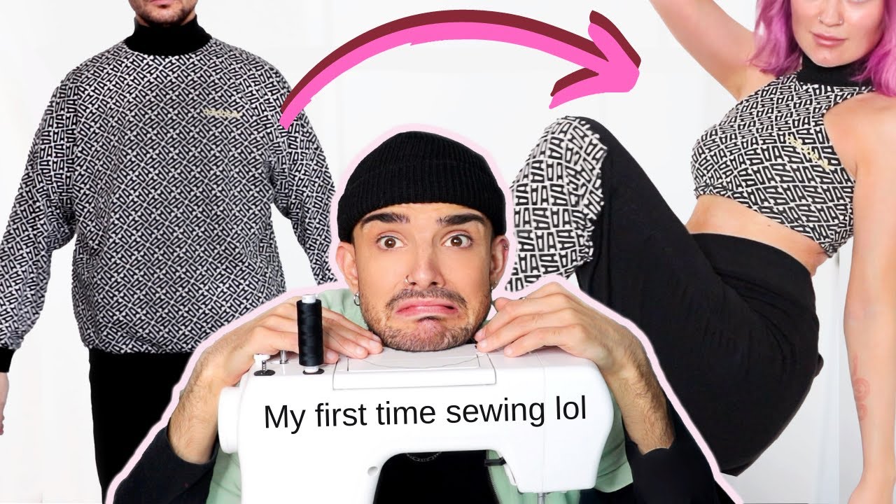 I Tried UPCYCLING Clothes