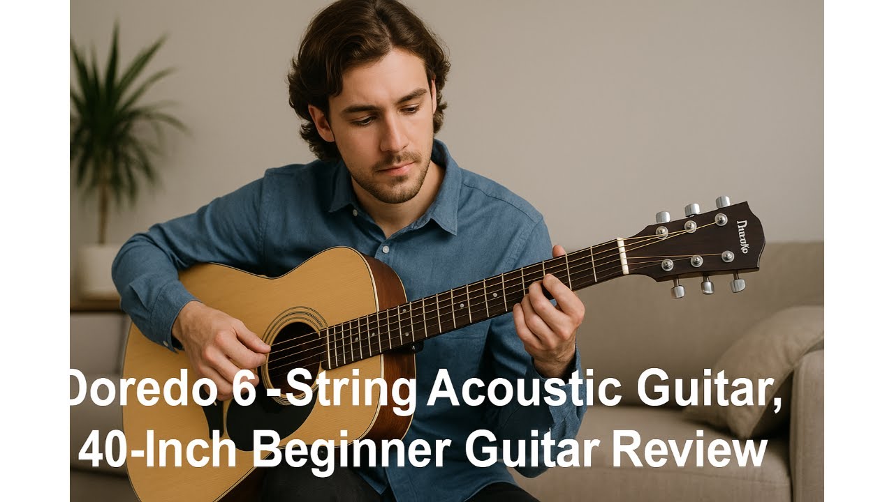 🎸 Doredo 6-String Acoustic Guitar, 40-Inch Beginner Guitar Review 🎸