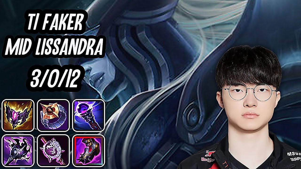 T1 Faker Mid Lissandra SoloQ Replay 20251008