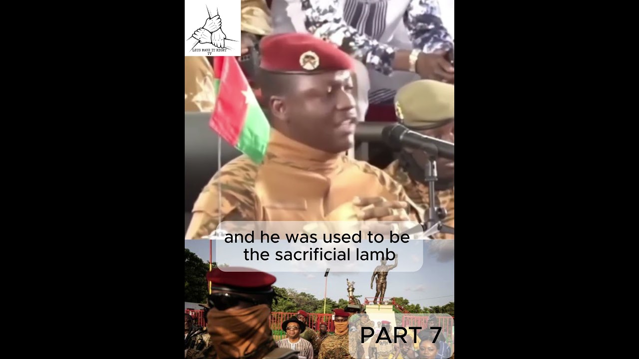 🇧🇫 A Powerful Speech by Captain Ibrahim Traor&eacute; | Exposing the Legacy of Colonialism