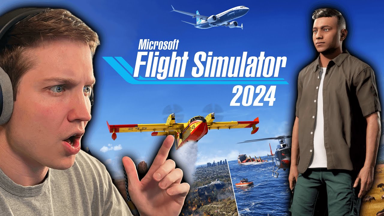 Создание аватара в MSFS2024 + Обзор игрового режима (ПЕРВЫЙ ВЗГЛЯД)