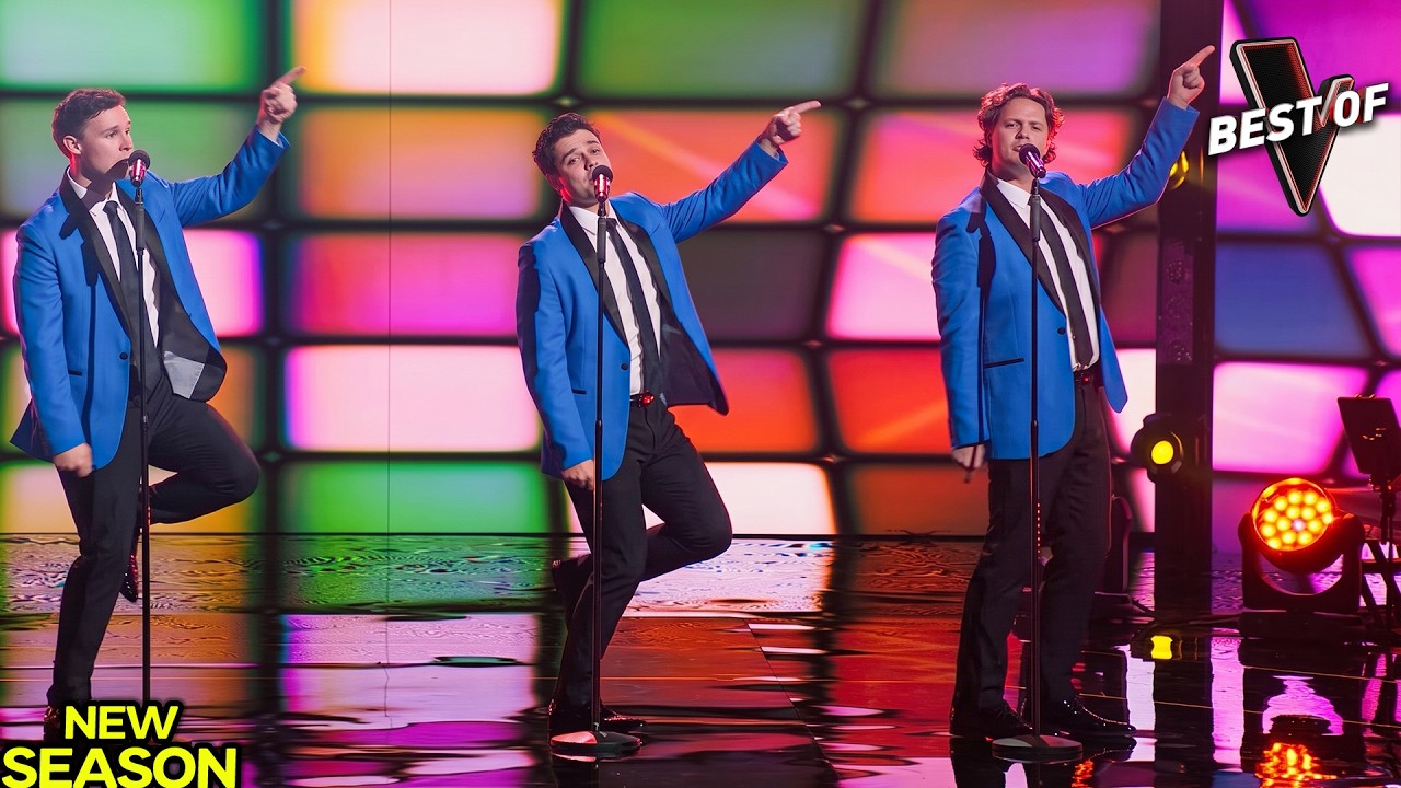 Four Mates From a High School Music Class Turned All Four Chairs | The Voice Australia 2026