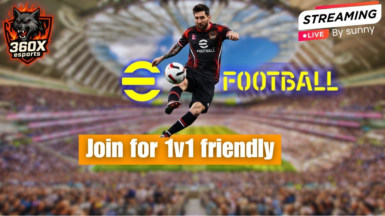 eFootball 2026 LIVE 🔴 | 1v1 Friendly with Subscribers | Fun Chat with Sunny Bhai 🔥💞