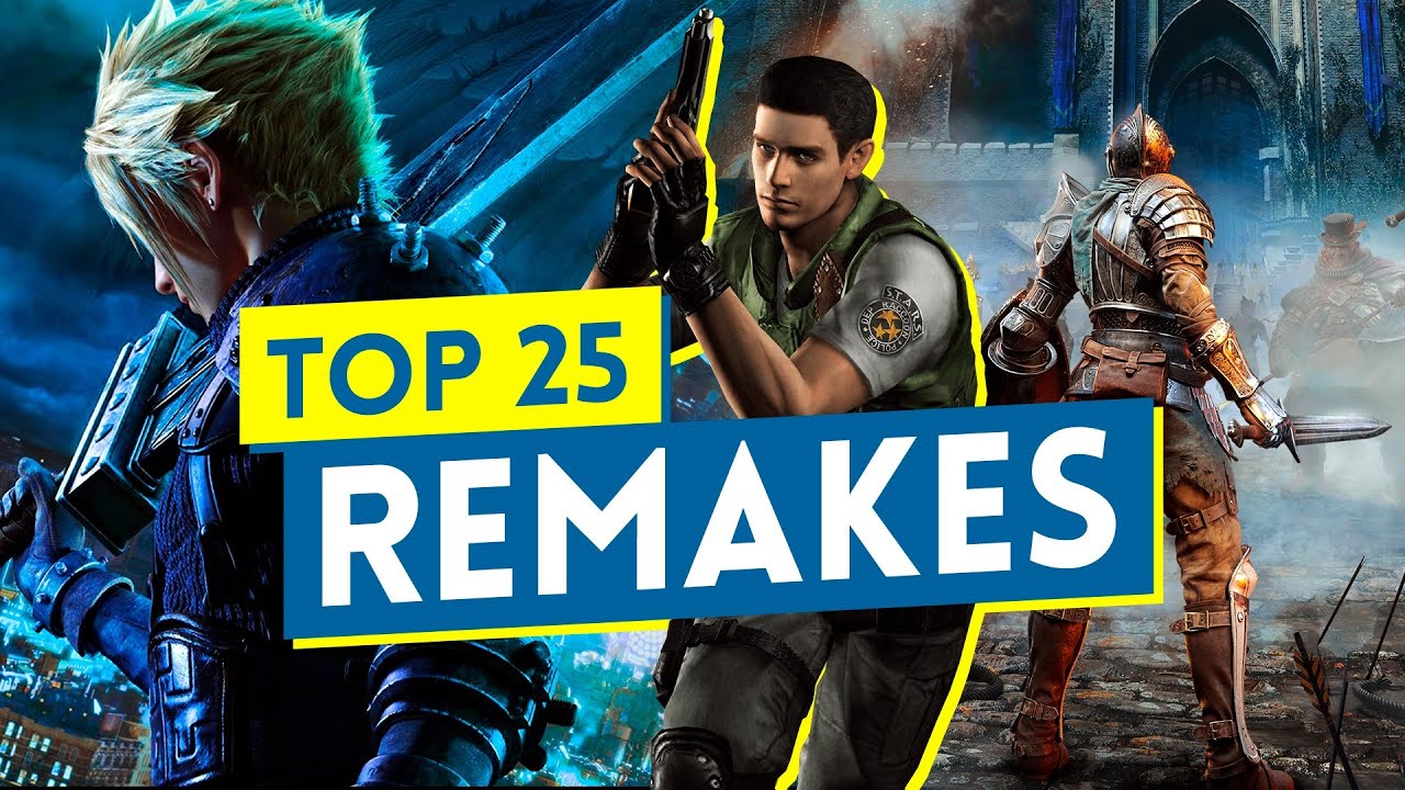 Los MEJORES REMAKES de VIDEOJUEGOS - TOP 25