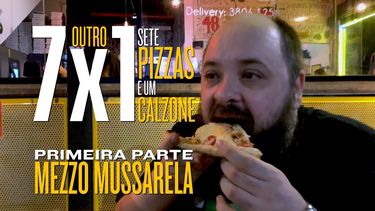 Jota Bê em SETE PIZZAS E UM CALZONE • Primeira parte: MEZZO MUSSARELA