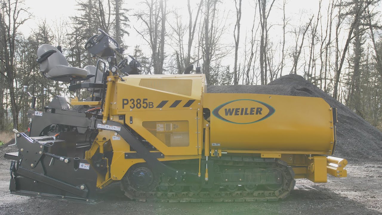New Weiler Paving Machine