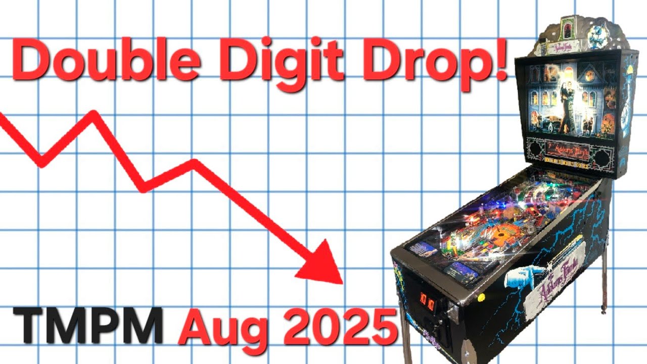 This Month's Pinball Market August 2025