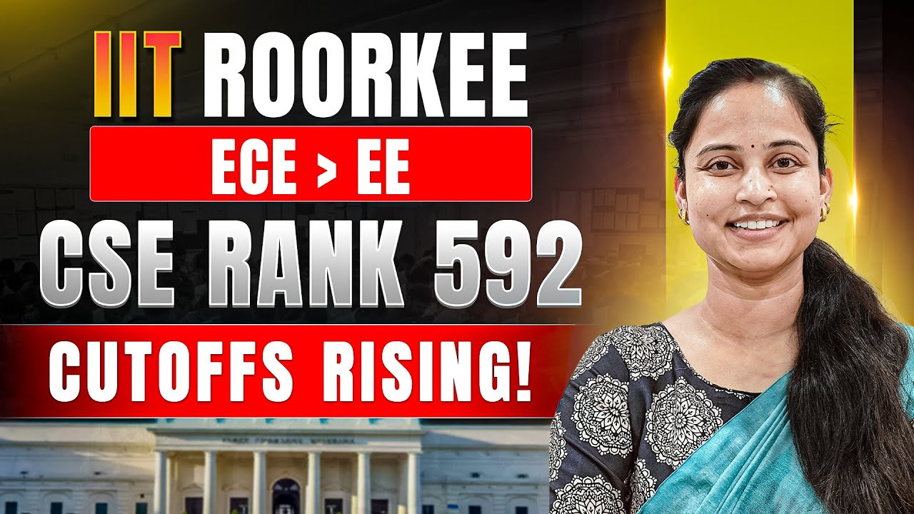 IIT Roorkee: ECE is the NEW CSE! 🤯 JoSAA Cutoff Analysis 2026 (Category Wise Ranks)