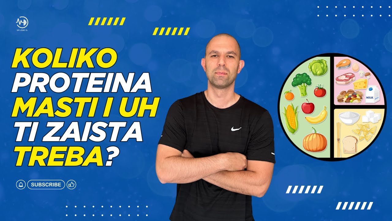 Koliko proteina, masti i ugljenih hidrata ti zaista treba?