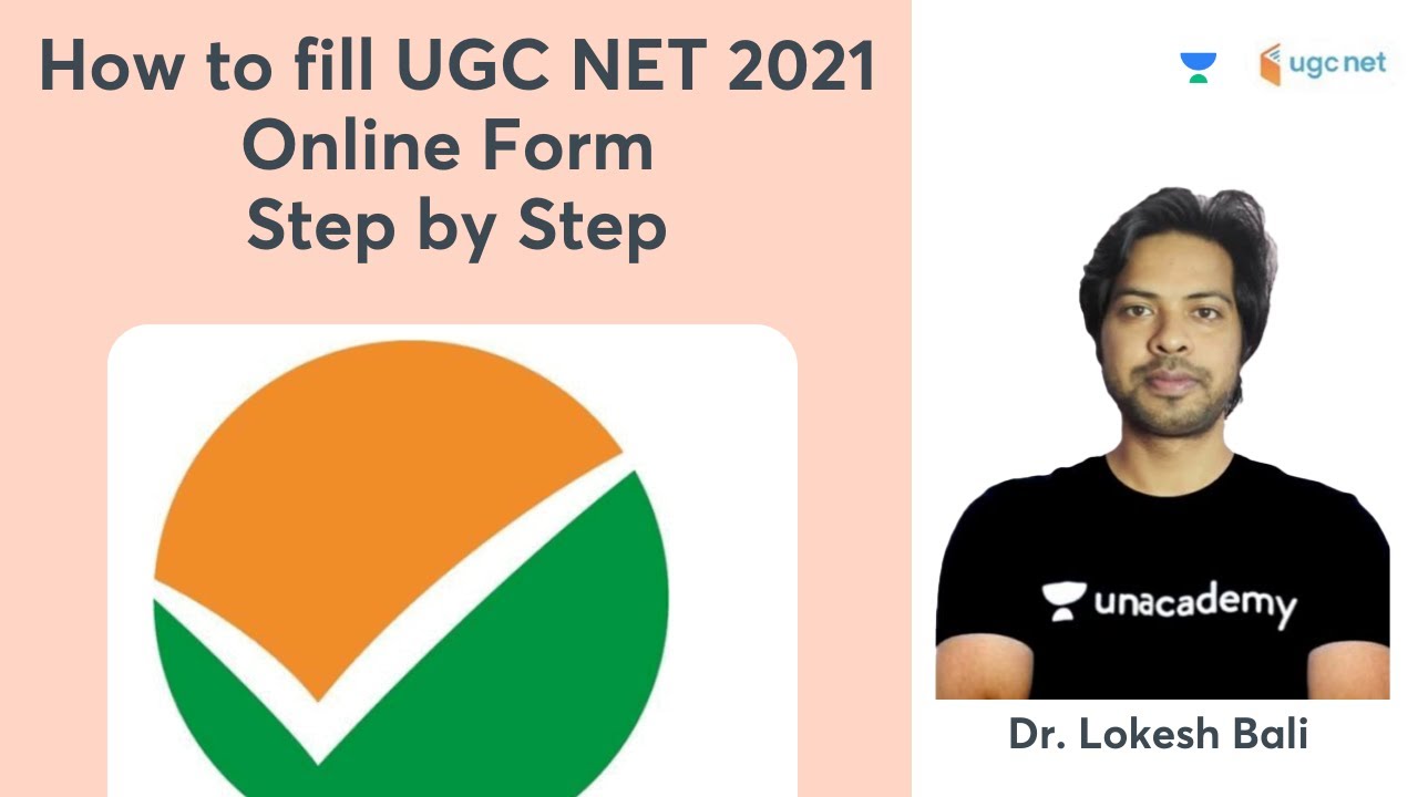 How to fill UGC NET 2021 Online Form Step by Step | Dr. Lokesh Bali