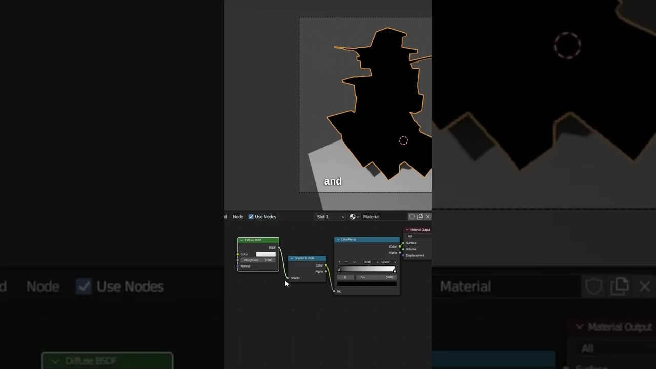 How I made Sable art in blender 3D
