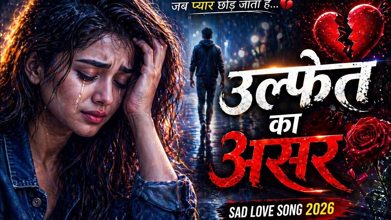 उल्फत का असर 💔 | Sad Love Song 2026 | Heart Touching Emotional Song | 4K Video