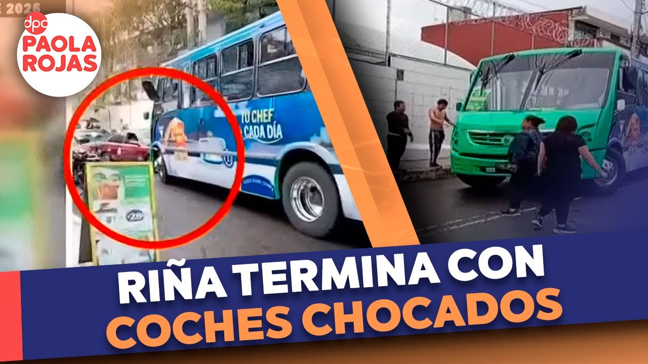 Chofer choca varios autos durante riña vial en Cuajimalpa | DPC con Paola Rojas