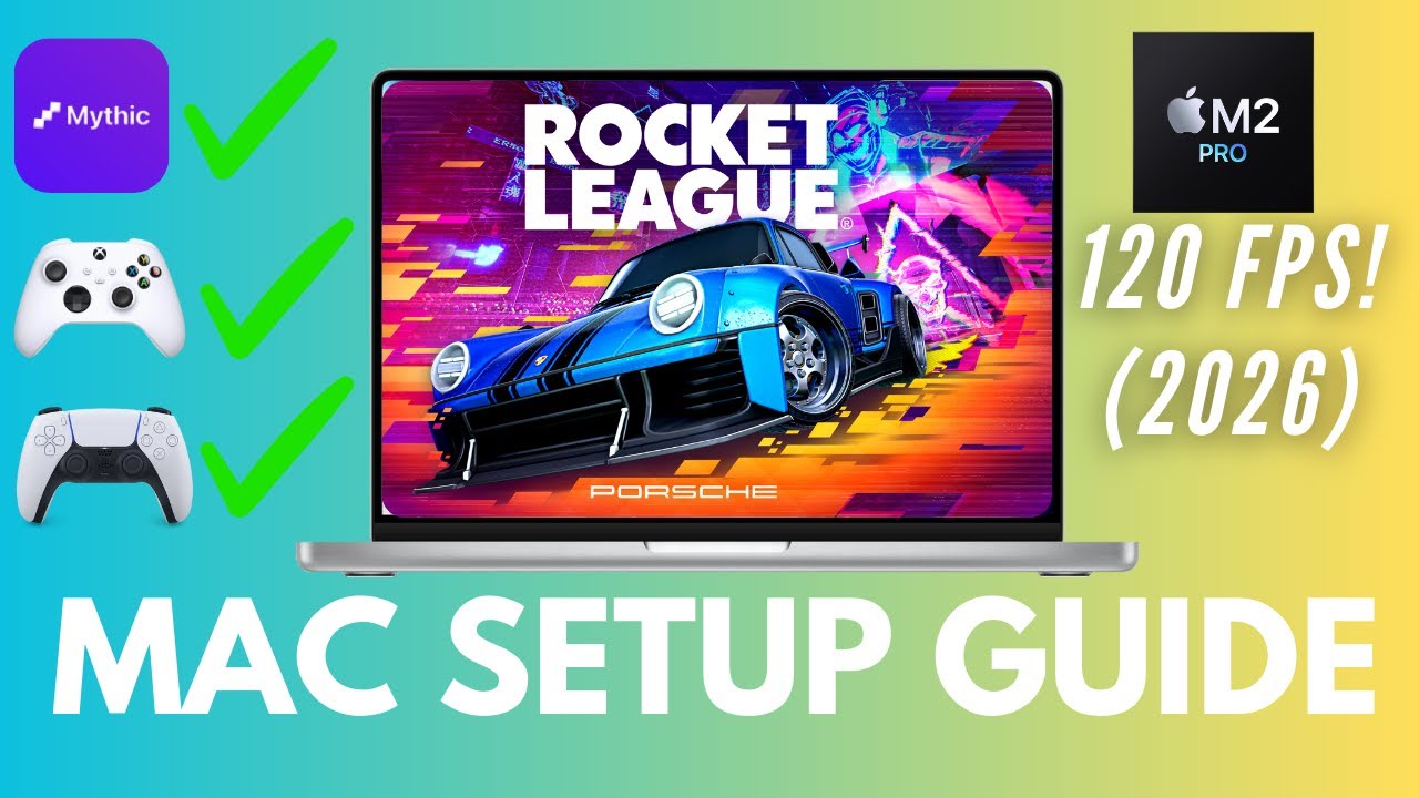 Как играть в Rocket League на Mac: руководство по Mythic Games Launcher 