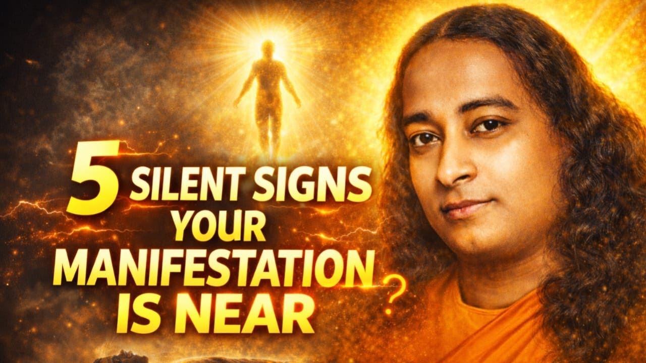 5 Silent Signs Your Manifestation Is Very Close | Paramahansa Yogananda Wisdom #spiritualgrowth 