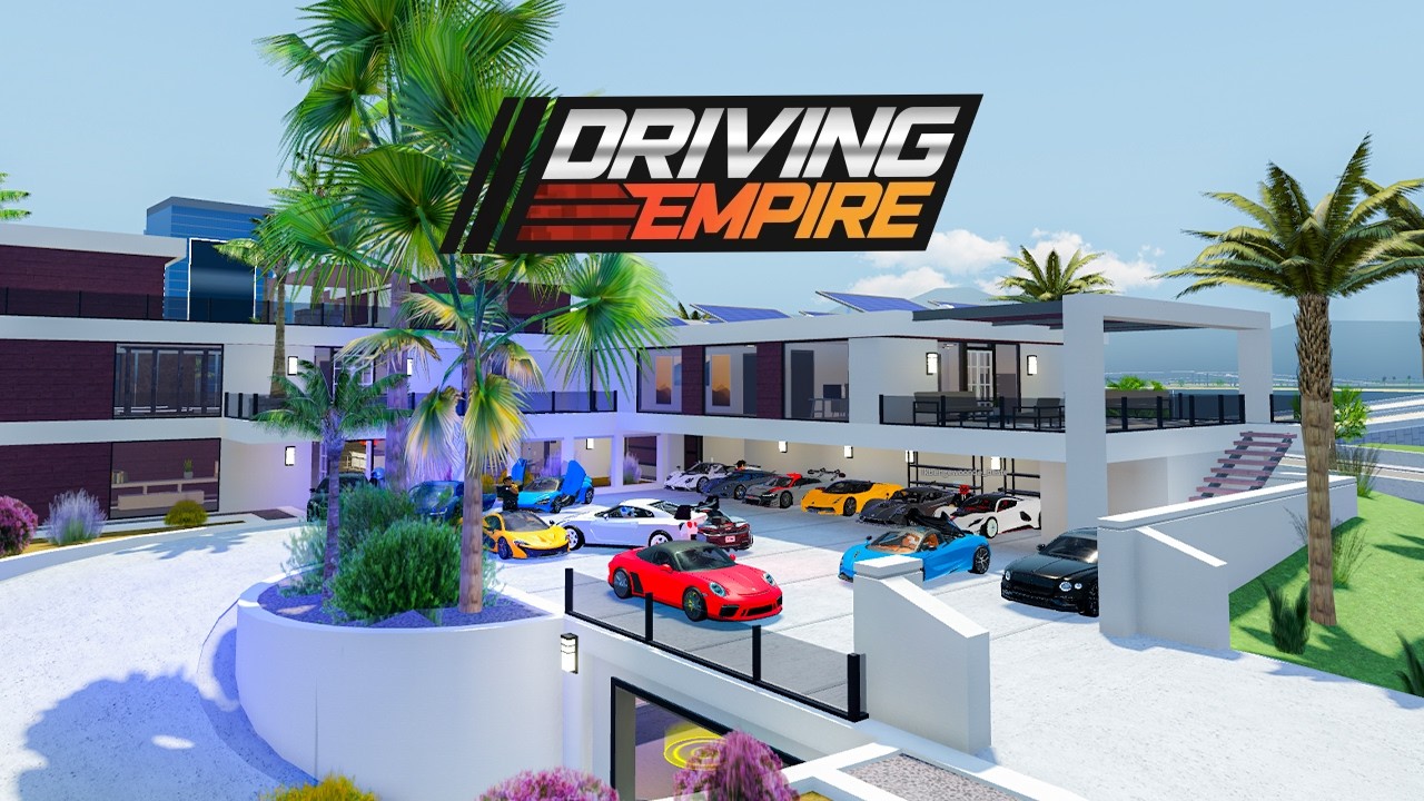 Встречайте огромный особняк-автомобиль в Driving Empire!