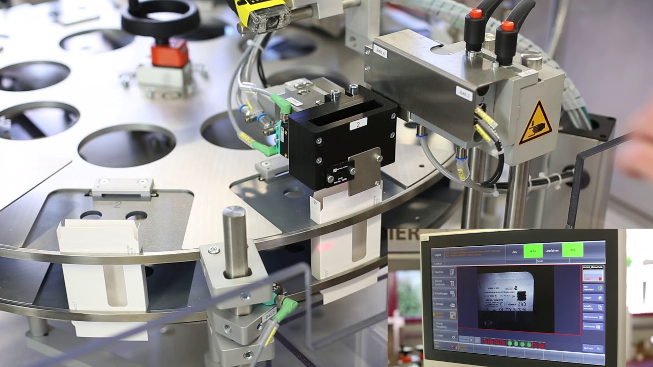 Verpackungsmaschine (Kartonierer) zur Verpackung von Blistern in Faltschachteln