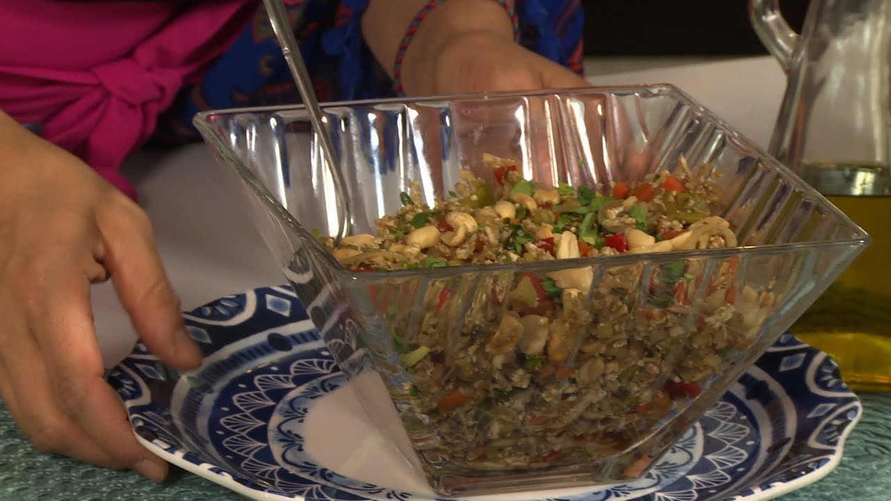 Arroz de Coliflor - Cómo me Sano