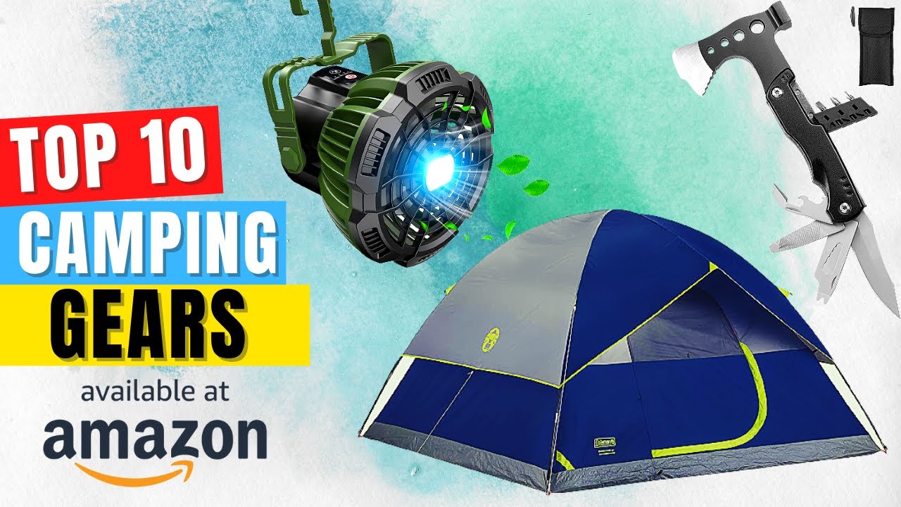 ✅ TOP 10 Best Camping Gears and Gadgets (2021-22) 🔥 You Must Buy on Amazon #1