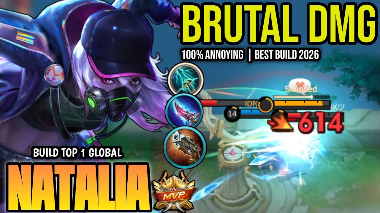 NATALIA BEST BUILD 2026 | BUILD TOP 1 GLOBAL NATALIA GAMEPLAY | MOBILE LEGENDS✓