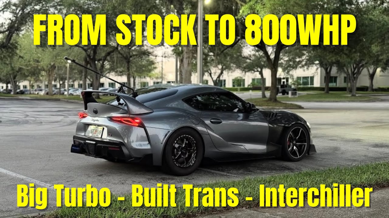 Создать Supra мощностью 800 л.с. за 10+ минут! *НЕВЕРОЯТНАЯ ТРАНСФОРМАЦИЯ*