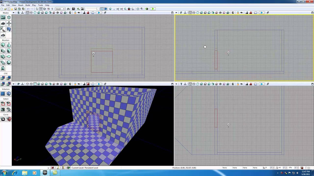 Учебное пособие по Unreal Development Kit (UDK) - 13 - Добавление дверей и окон