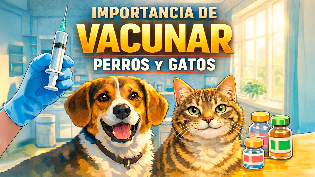 LA IMPORTANCIA DE VACUNAR A PERROS Y GATOS