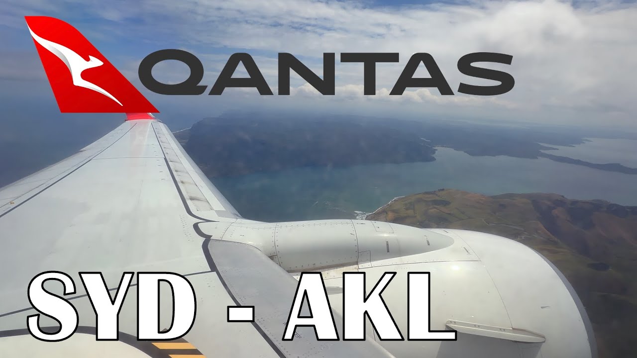 QANTAS Sydney - Auckland | Boeing 737-800 | Economy | QF141 | FLIGHT REPORT