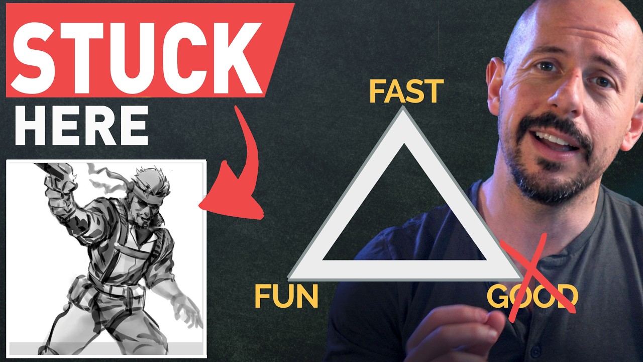 Почему художники не могут закончить свою работу