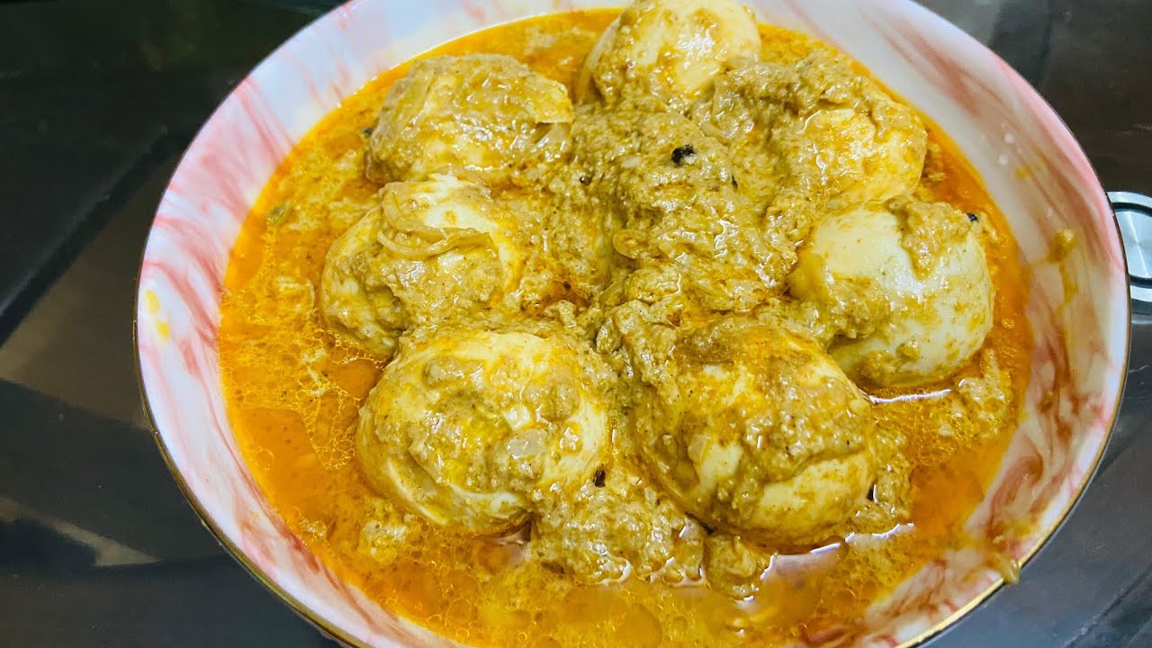 ডিমের শাহি কোরমা  সহজ রেসিপি। Dimer shahi korma recipe।Egg carry recipe।