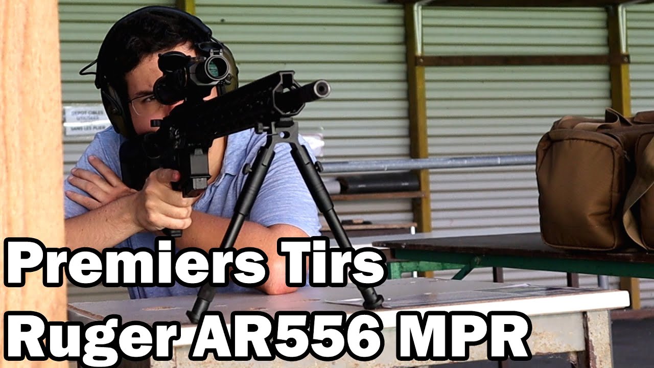 Je découvre mon AR15 - Premiers tirs depuis plus de deux mois (Ruger AR556 MPR)