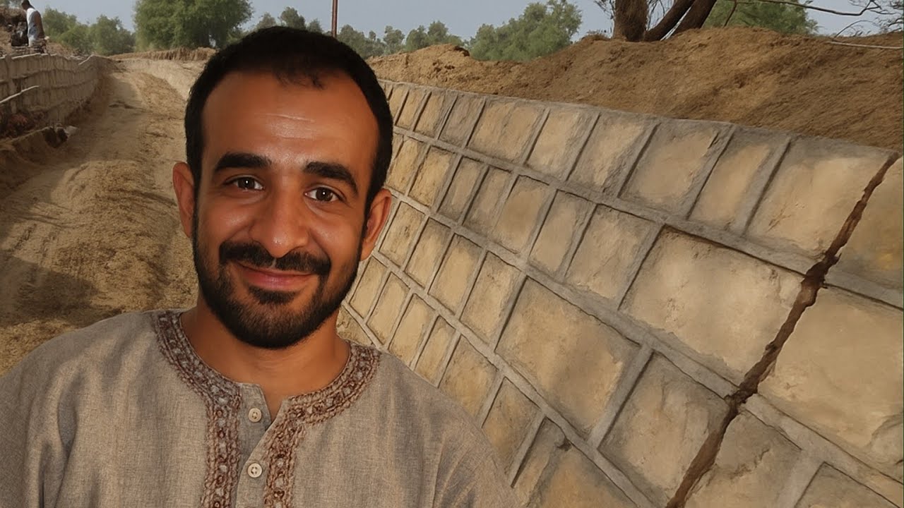 شرح كامل بناء الحجر الطبيعي با اسلوب صحيح وتوضيح المشاكل والملاحظات