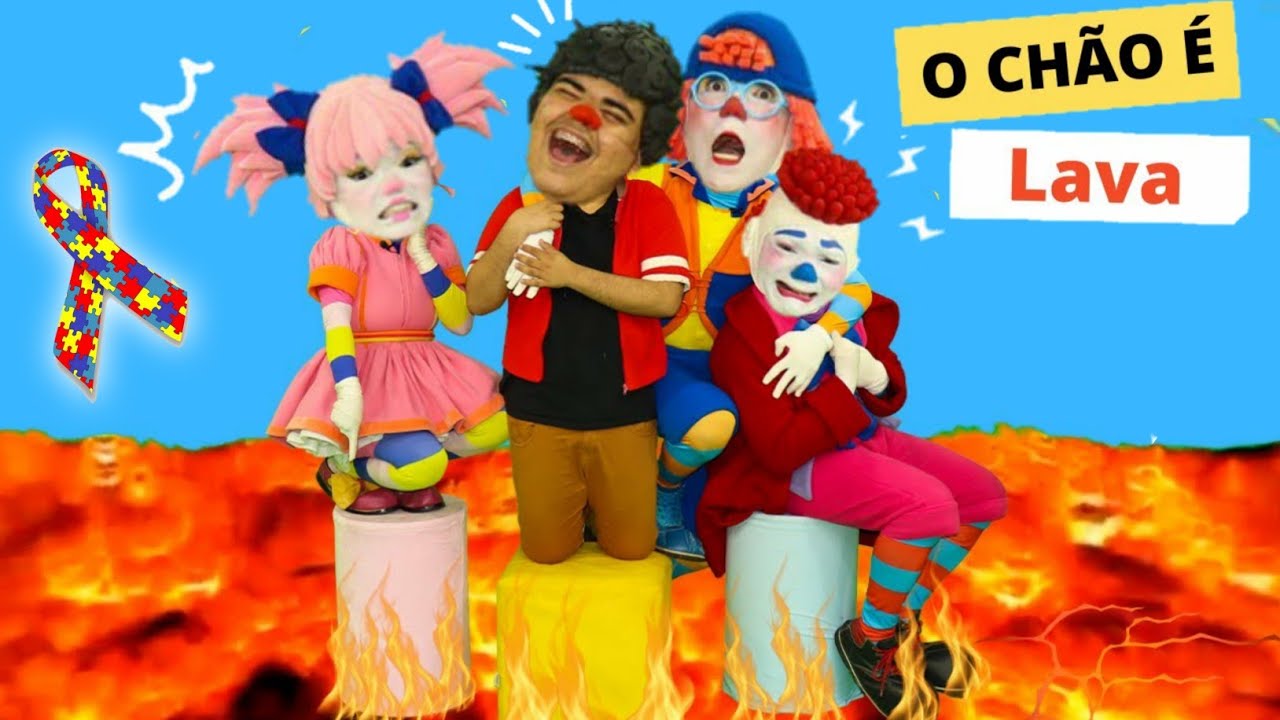 Turma da Pakaraka SALVA  AMIGO AUTISTA do CHÃO DE LAVA