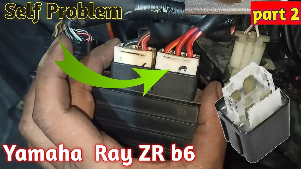 Yamaha Ray ZR bs6 self starting Problem Solve कैसे करें .
