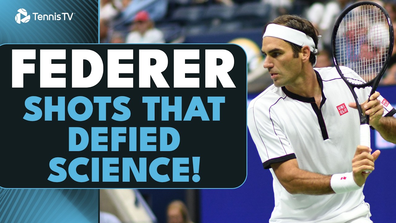 41 Roger Federer Shots That Defied Science 🧬
