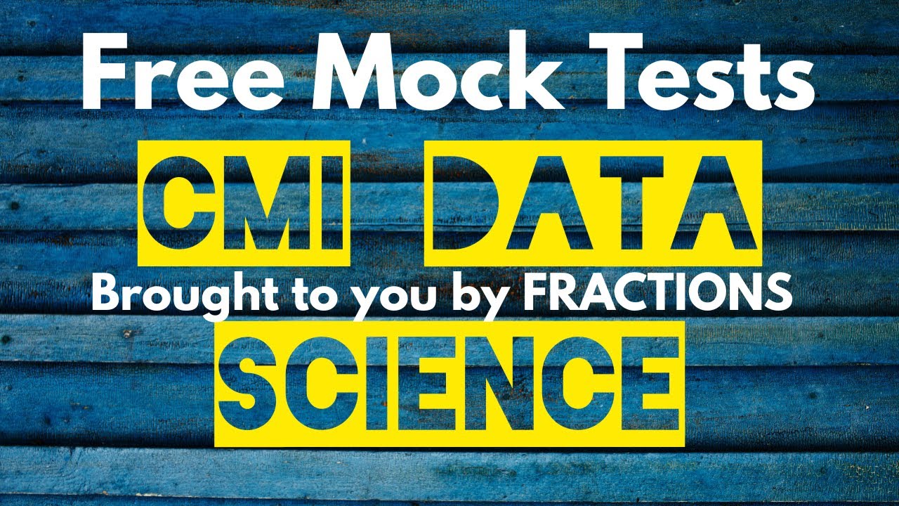 Free Mock Tests for CMI Data Science