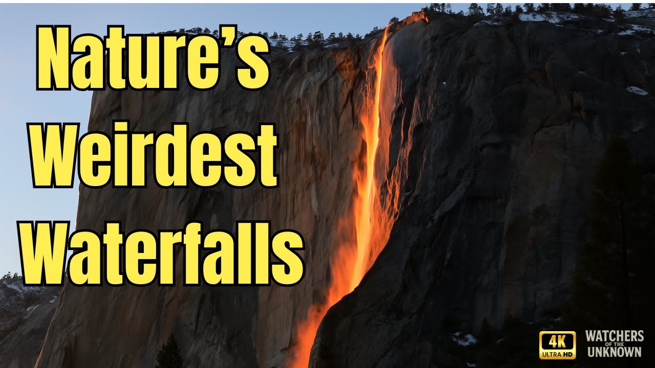 Top 7 Strangest Waterfalls on Earth You Won&rsquo;t Believe Exist