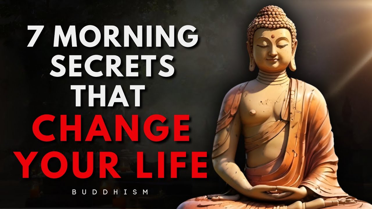 7 Morning secrets that change  your life | Buddhist Teachings