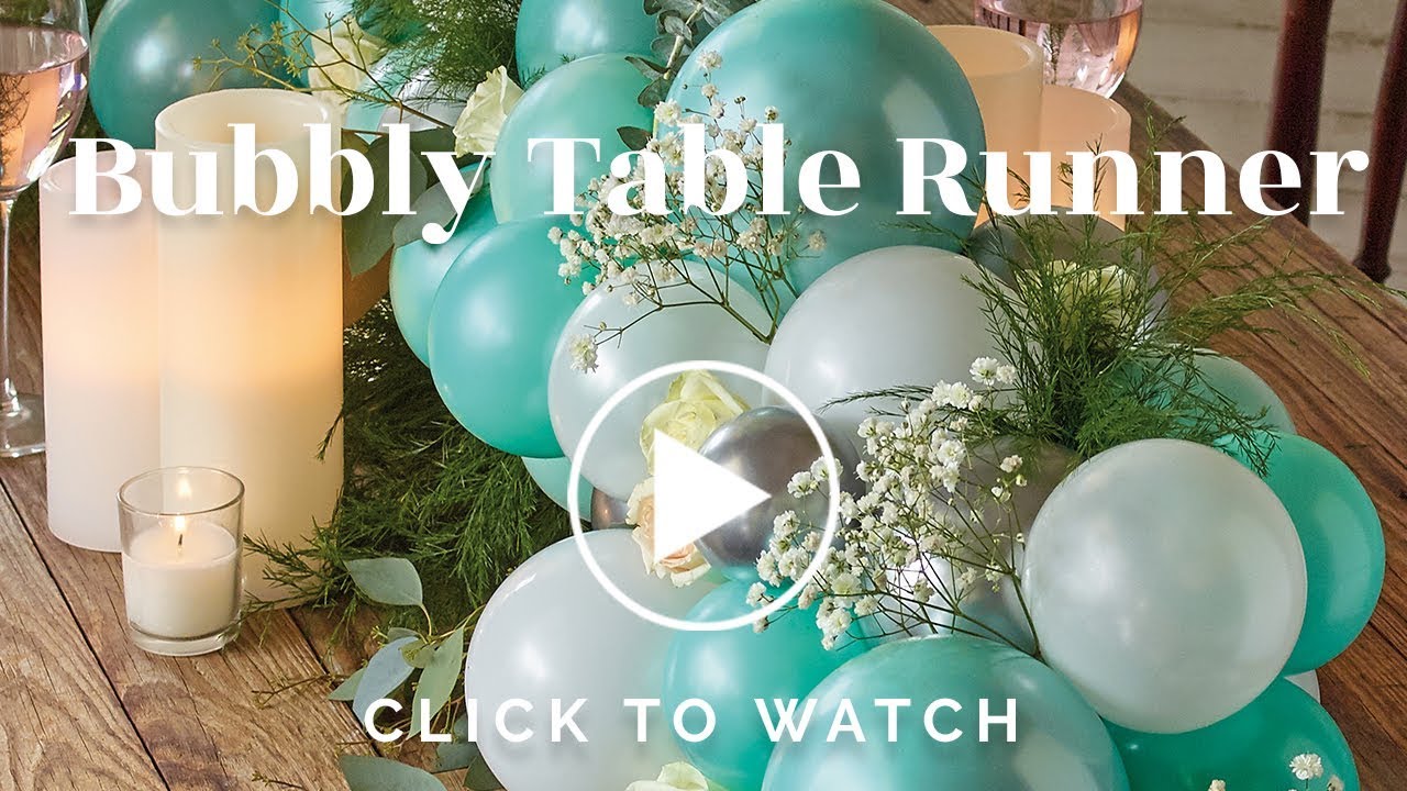 Bubbly Table Runner