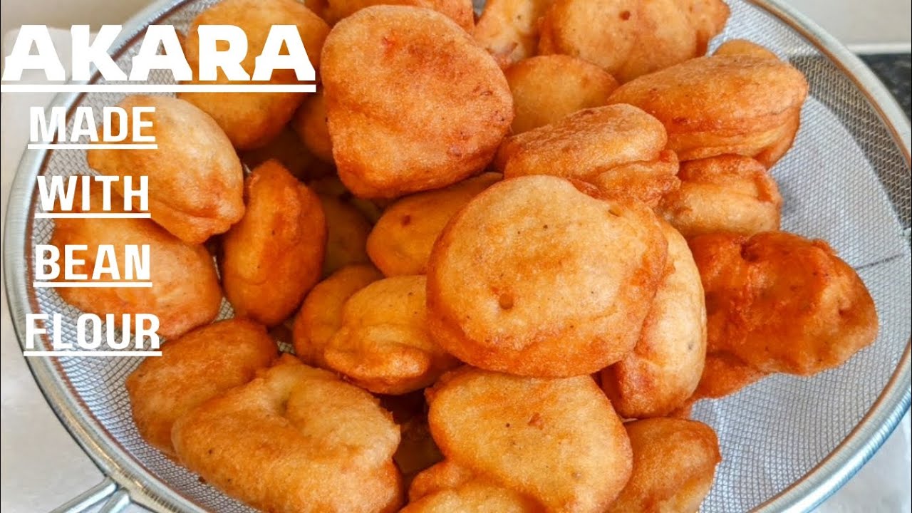 HOW TO MAKE AKARA/KOOSE WITH BEAN FLOUR/POWDER