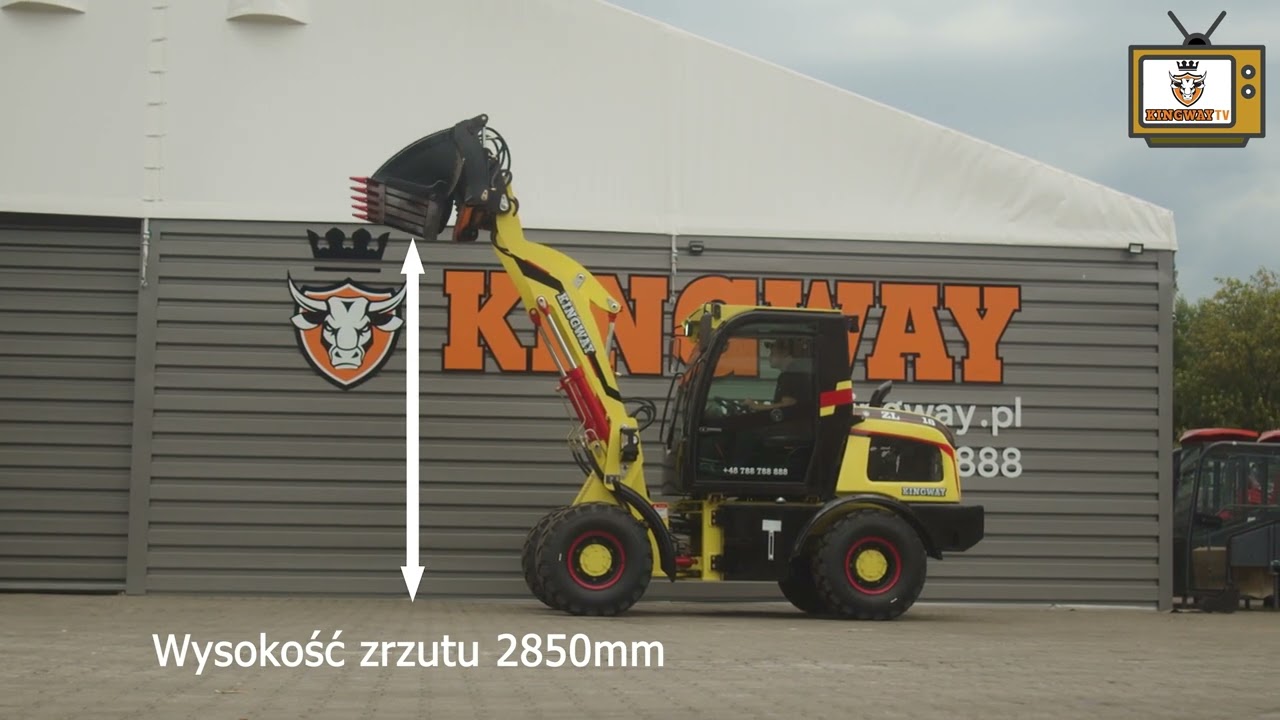 KINGWAY- ładowarka ZL 18 NEON