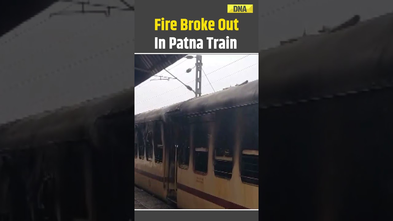 Bihar News: WATCH | After Rajdhani Express Fire, Patna-Bound Passenger Train Catches Fire